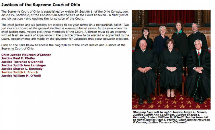 Ohio Supreme Court